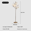 Ginkgo Leaf Floor Lamp Living Room Bedroom Decorative Lamp - My Store