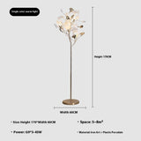 Ginkgo Leaf Floor Lamp Living Room Bedroom Decorative Lamp - My Store