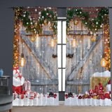 Digital Printed Christmas Curtains - My Store