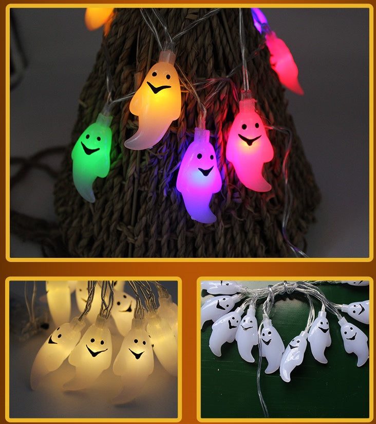 Halloween Decoration Pumpkin Light LED String Lights Lantern - My Store