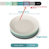 Creative Commercial Plastic Round Dinner Plates - My Store
