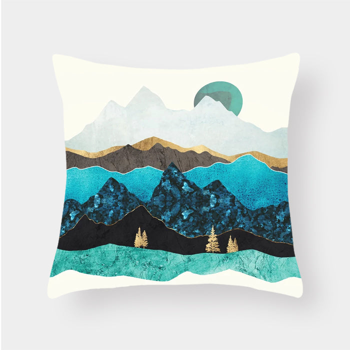 Landscape cushion pillow lumbar cushion cover - My Store