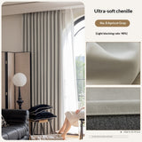 Milky-tea-colored Fully Blackout Nylon Curtains For A High-end Look In The Bedroom - My Store