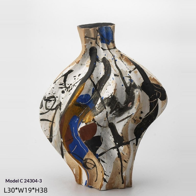 Ceramic Vases For Home Model Roomssoft Furnishings - My Store
