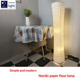 Nordic Minimalist Paper Floor Lamp - My Store
