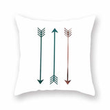 Green geometric pillow cushion cover sofa cushion - My Store