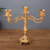 Tulip Candle Holder Candle Holder European Style Candlelight Dinner Props - My Store