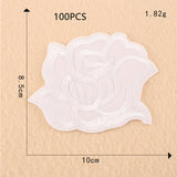 Computer Embroidery Black And White Roses Hotel Bed Sheets - My Store
