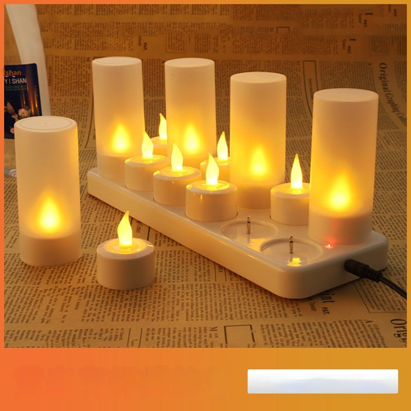 Plastic LED Electronic Candle Decorative Candle Light - My Store
