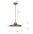Walnut Dining Room Chandelier Creative Personality Retro Lamps - My Store