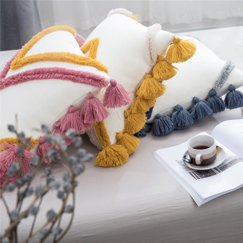 Tufted pillow cushion cover - My Store