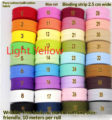 25 Cm Hand-woven Twill Binding Strip For Bed Sheets - My Store