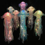 The Girl's Room Is Decorated With Jellyfish Lamps - My Store