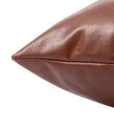 Leather Pillowcase Cushion Sofa Cushion Pillow Cover - My Store