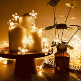Sakura Small Colored Lights Flashing Light String Light Starry Room Bedroom Camping - My Store