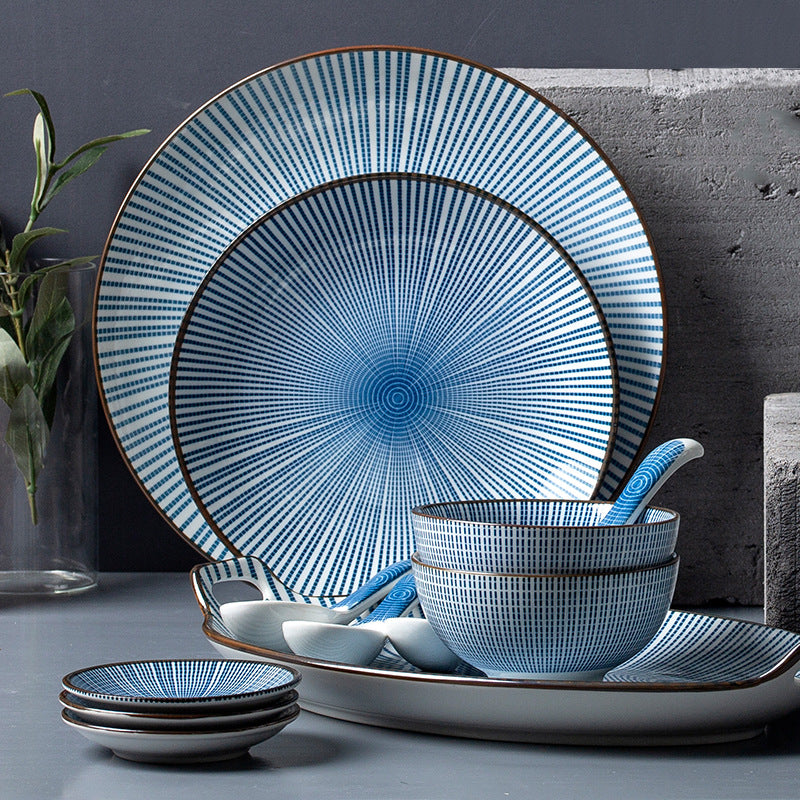 Light-luxury Household Ceramic Bowls And Plates - My Store