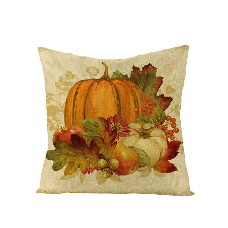 Linen Cushion Office Sofa Cushion Cover - My Store
