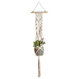 Wall hanging braided rope hanging basket - My Store