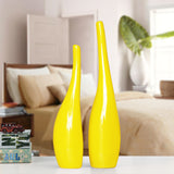 Nordic Gold Plating Ceramic Vases Model Room Home Decor - My Store