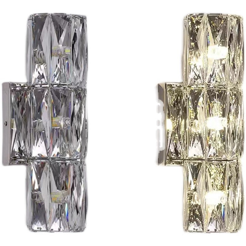 Crystal Wall Lamp Living Room Bedroom Stair Wall Lamp - My Store