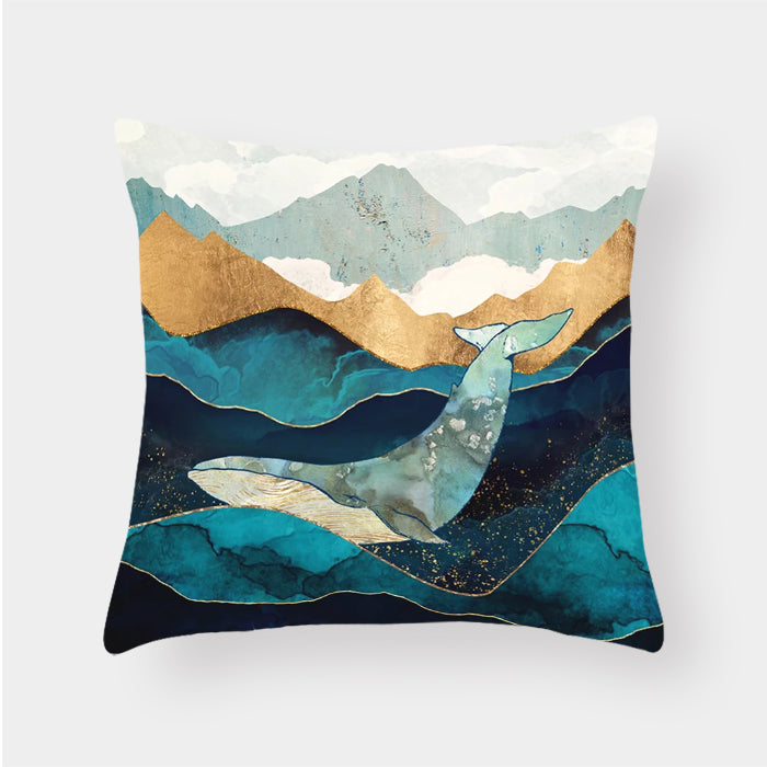 Landscape cushion pillow lumbar cushion cover - My Store