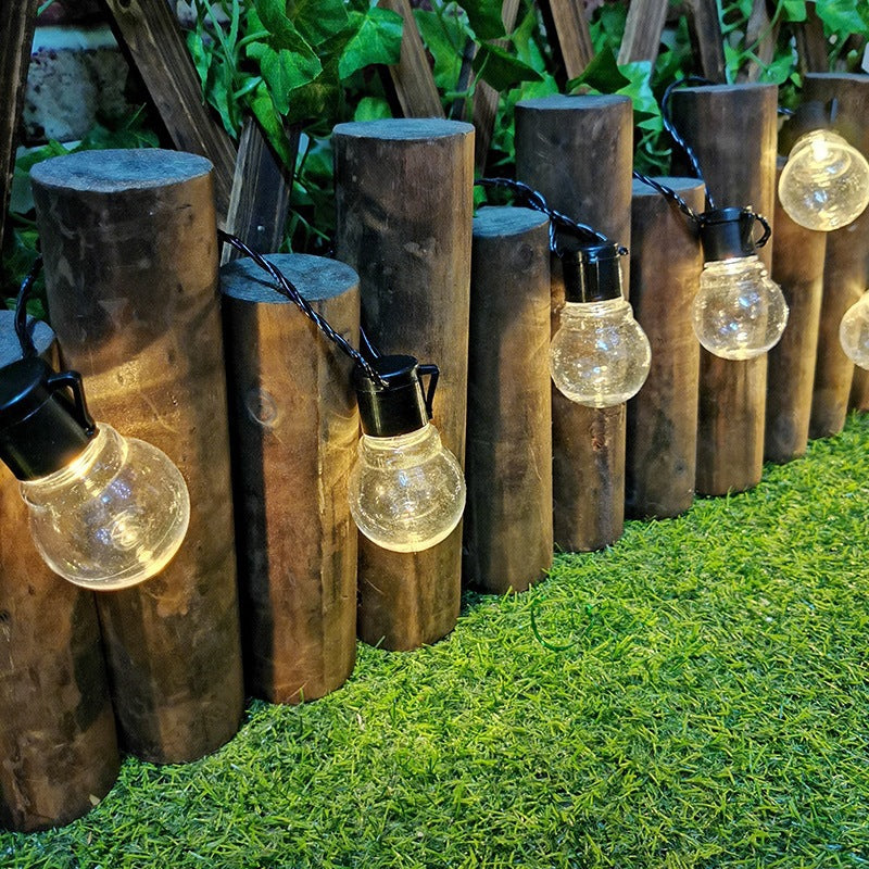 Can Connect Outdoor LED Bulb Light String - My Store