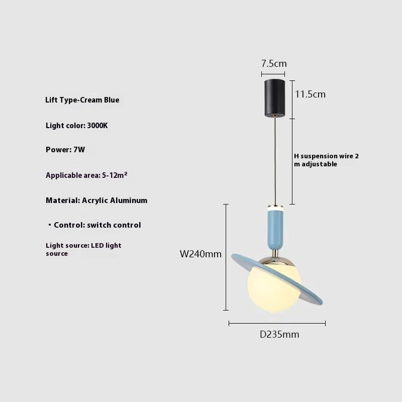 Bedside Small Droplight Children's Room Study Lamps - My Store