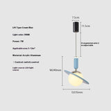 Bedside Small Droplight Children's Room Study Lamps - My Store