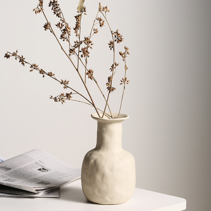 Scandinavian Style Simple Primitive Ceramics Vases Ornaments - My Store