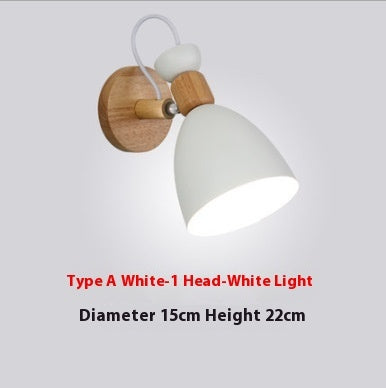 Bedroom Bedside Wall Lamp Creative Aisle Window Color Wall Lamp - My Store