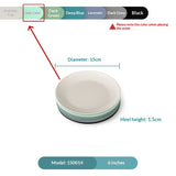 Creative Commercial Plastic Round Dinner Plates - My Store