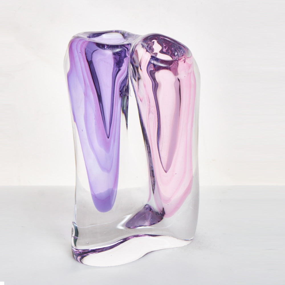 Glass Vases High-end Home Art Ornaments - My Store