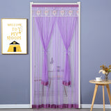 Punch-free Mosquito-proof Curtain Fabric Mesh Curtains Bedroom Lace Partition Four Seasons Household - My Store