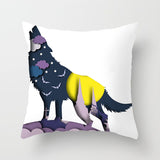 Printed Throw Pillow Cushion Cushion Cover - My Store