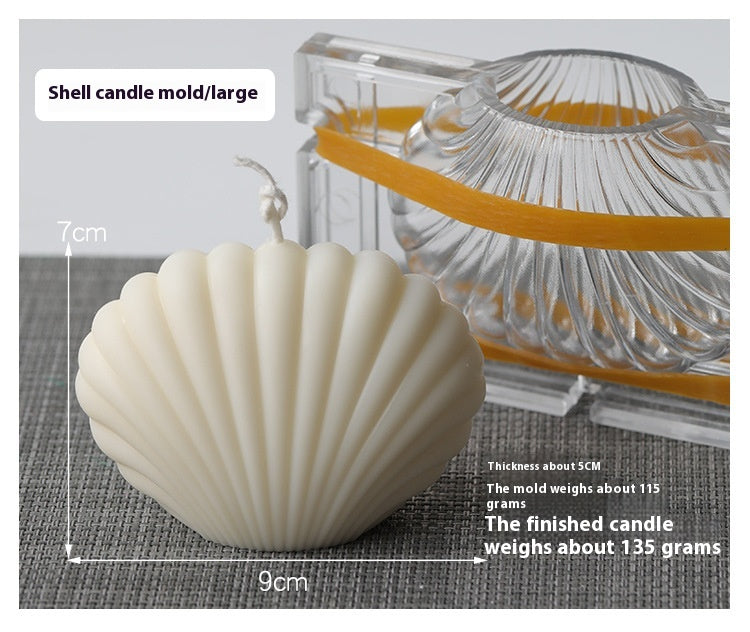 Shell Candle Mould Homemade Aromatherapy Candle - My Store