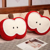 Fruit Shaped Pillows Lovely Cartoon Fruit Seat Cushion Adorable Lumbar Spine Waist Supporter Cartoon Comfortable Stuffed Fruit Pillows For Kids - My Store