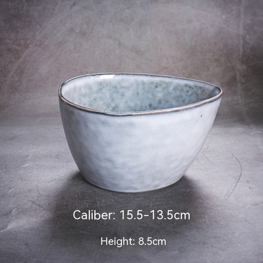 Retro Irregular Flaw Salad Plates - My Store