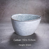 Retro Irregular Flaw Salad Plates - My Store