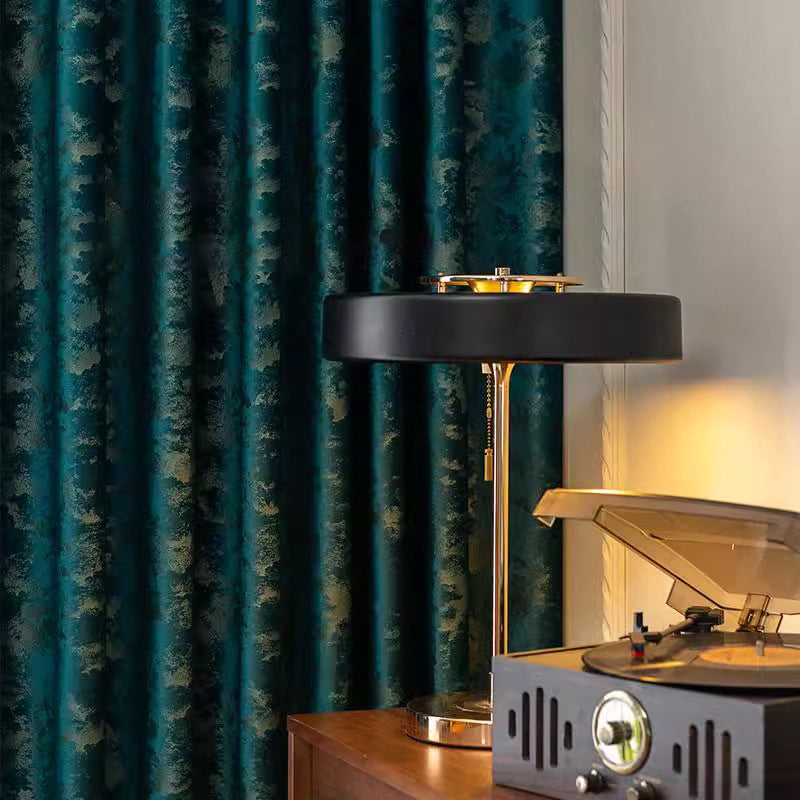 High-end Living Room Curtains In A European-style Minimalist And Modern Design Made From Thick Velvet Fabric - My Store