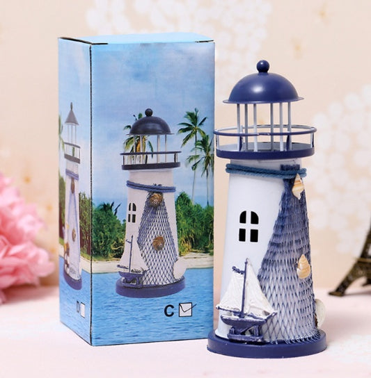 Lighthouse decor garden statue Mediterranean decor - My Store