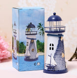 Lighthouse decor garden statue Mediterranean decor - My Store