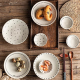 Japanese Textured Tableware And Household Plates - My Store