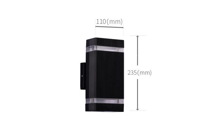 LED Square Wall Lamp 6W12W Double Head Wall Lamp - My Store
