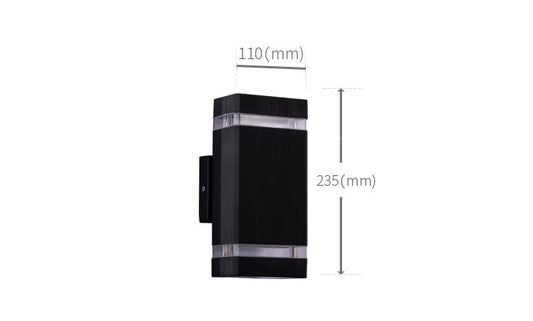 LED Square Wall Lamp 6W12W Double Head Wall Lamp - My Store