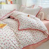 Four-piece Bed Set Jacquard Quilt Cover Sheets - My Store