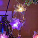 LED Optical Fiber Flower Light String Flashing Light Wedding - My Store