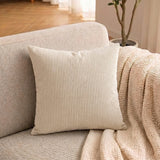 Corduroy Living Room Sofa And Bedside Backrest Cushionsthrow Pillows - My Store
