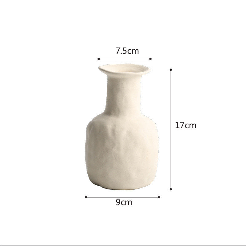 Scandinavian Style Simple Primitive Ceramics Vases Ornaments - My Store
