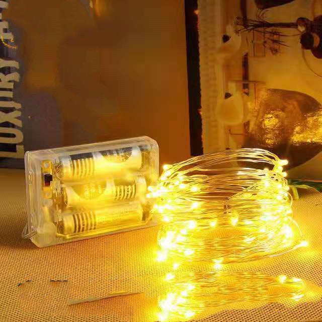 Three A Battery Box Type Copper Wire String Light - My Store