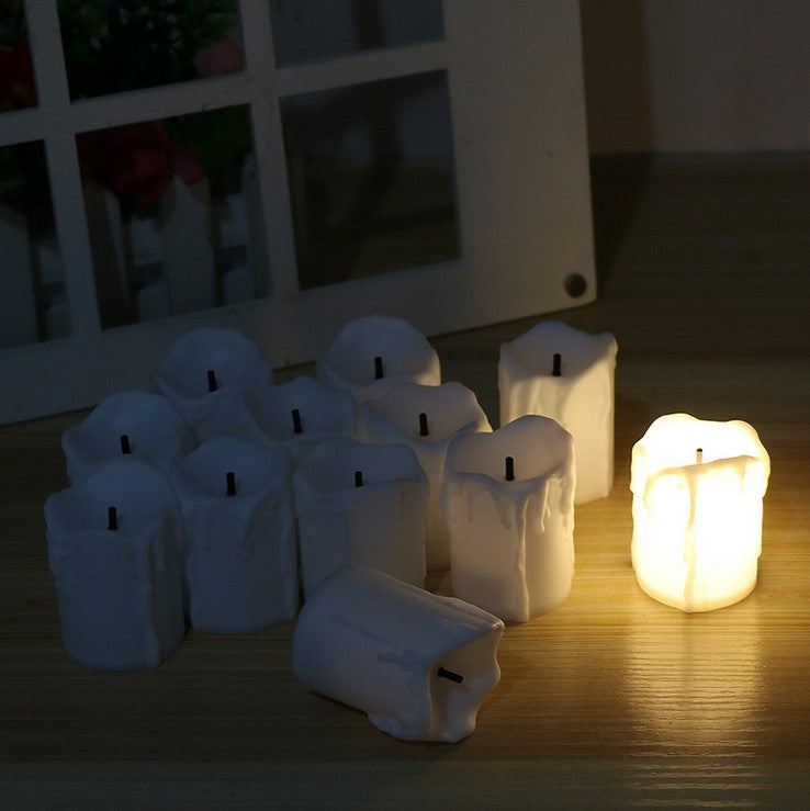 Candle Tears LED Electronic Candle Tears Candle Wedding Bar Decorative Candle Christmas Candle - My Store